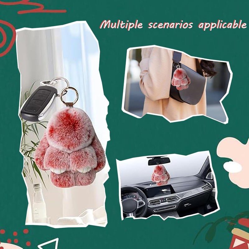 BOVVSKY Bunnylulu Keychain with Box, Bunny Keychain with Tin, BunnyCute Plush Key chain - Image 5